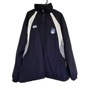 Rugby Union Victoria 100 Years Jacket Mens Size XL Blue Long Sleeve Full Zip - Picture 1 of 6