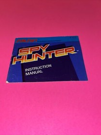 Spy Hunter NES Nintendo Instruction Manual Only 