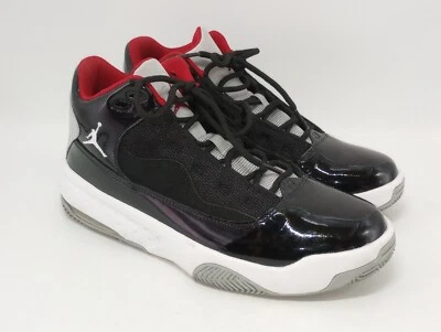 BOA FORMA Nike Jordan Max Aura 2 Masculino Tamanho 7 Preto Cimento CK6636-096 USADO UMA VEZ - Imagem 1 de 4