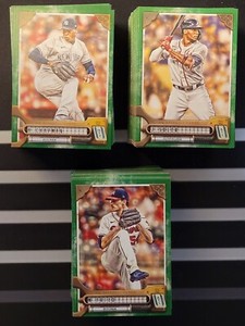 2022 Topps Gypsy Queen - Green Parallel Singles - COMPLETE YOUR SET