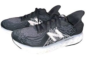 New Balance Fresh Foam 1080 V10 Mens 12 Running Shoes Sneakers Grey Black Gym