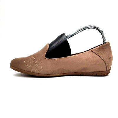 BareTraps Alyson Women's Size 9M Suede Tan Flat Comfort Shoes - Image 1 of 4