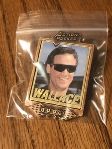 1994 Action Packed Badge of Honor Pin Racing Driver Rusty Wallace - Picture 1 of 2