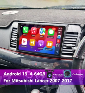 4-64GB Android13 For Mitsubishi Lancer 2008-2012 Carplay Car Radio WIFI GPS BT - Picture 1 of 17