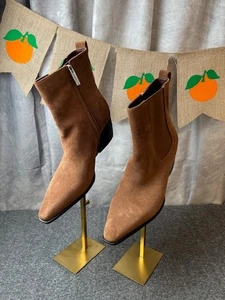 Botín Chelsea Sarto by Franco Sarto Vianca marrón gamuza 9,5 precio de venta sugerido por el fabricante 180 USD - Imagen 1 de 9