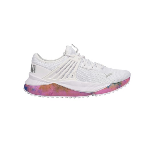 Scarpe casual sneakers PUMA Pacer Future sbiancate stringate giovani ragazze bianche 3870