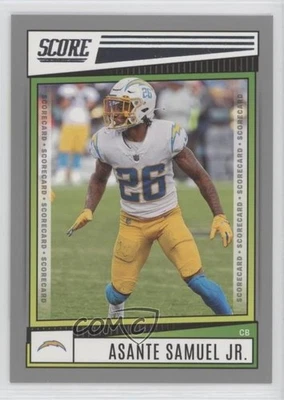 2022 Score Scorecard Asante Samuel Jr #140 - Image 1 of 2