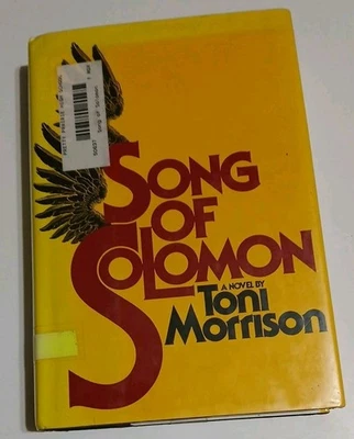 Song of Solomon Toni Morrison 1977 Hardcover Dust Jacket Novel - Image 1 of 4