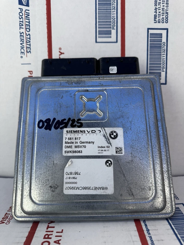 BMW 325i 525i 2006 2007 ECU ECM módulo de control del motor computadora fabricante de equipos originales r4054 DG Foto 1 de 4