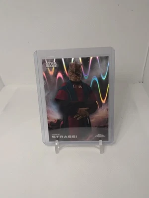2025 Topps Star Wars Chrome #114 Dokk Strassi RayWave Parallel - Image 1 of 2