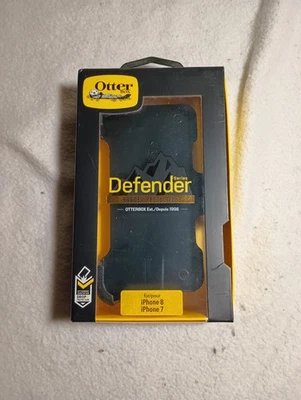 OtterBox DEFENDER SERIES Holster for iPhone 7 / iPhone 8 - Black - Image 1 of 4