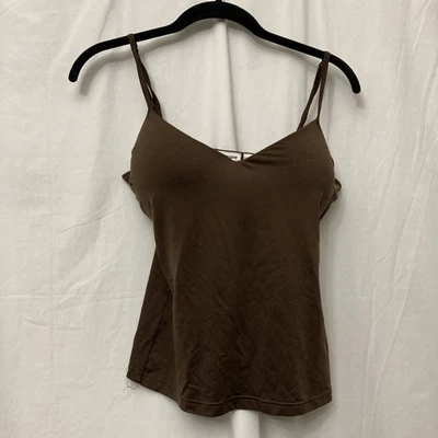 Energie женщин коричневый бак w/встроенный бюстгальтер на косточках и регулируемые ремни - SZ L - Изображение 1 из 4