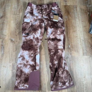 NEW North Face Dryvent Pants Womens Medium Magenta Insulated Freedom Ski Snow - Picture 1 of 9