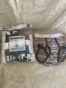 10 Pair Garanimals Boys Briefs Underwear Size 2T/3T Toddlers-Open Package-G - Picture 1 of 7