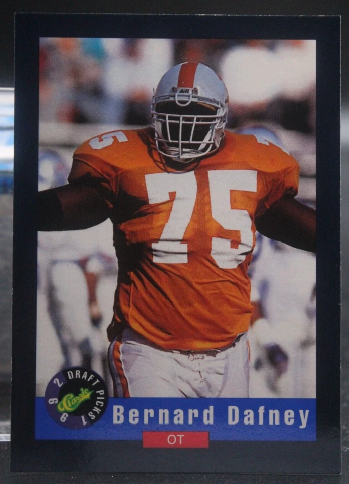 Bernard Dafney (Tennessee Volunteers/RC) - 1992 Classic #19 - Image 1 of 1