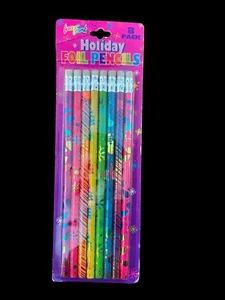 Lisa Frank Holiday Weihnachten Folienstifte SEALED RARE Vintage 90s Holiday - Bild 1 von 2