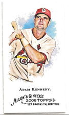 2008 TOPPS ALLEN & GINTER #326 MINI BAZOOKA BACK 2/25 CARDINALS FAN FAVORITE