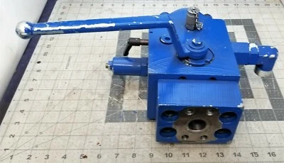 Válvula de cierre de descarga manual hidráulica HYDAC 5075 PSI SAF32M16-N420F [B6S5 Foto 1 de 4