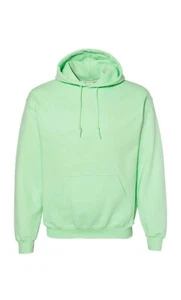 Sudadera con Capucha Gildan Mezcla Pesada Verde Menta Con Capucha Pequeña GA25181 Nueva - Imagen 1 de 5