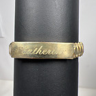 Vintage Speidel 10K Gold Filled Tops Catherine ID Bracelet