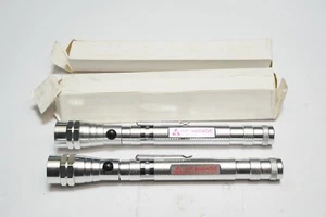 New Lot of 2 Extend Flashlight Magnetic Pickup Tool,LED Light, Flexible ShpsFREE - Picture 1 of 5