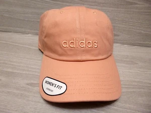 Adidas Aeroready Women’s Hat Cap Strapback Dust Pink Brand logo New with tags - Picture 1 of 6