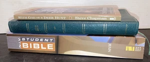 Paperback Bible Student Bible With God On A Deer Hunt Book Lot - Picture 1 of 6