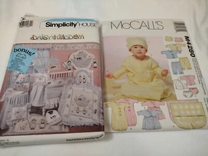 BC10 - Baby Layette And Daisy Kingdom Nursery Sewing Patterns - Picture 1 of 5
