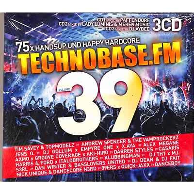 Various / TECHNOBASE.FM VOL. 39 (3CD) / Zyx Music / ZYX 83140-2 / 3CD - Bild 1 von 2