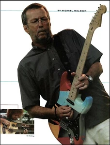 Eric Clapton Crashocaster Custom Fender Stratocaster by Crash Pin-Up Fotodruck - Bild 1 von 3