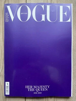 HER MAJESTY The QUEEN 1926-2022 New Vogue Magazine November 2022 BRITISH EDITION Foto 1 de 4
