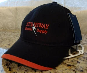 GORRA TOTALMENTE NUEVA CON ETIQUETA STONEWAY ELÉCTRICA ALTA CALIDAD CORREA BORDADA TRASERA - Imagen 1 de 3
