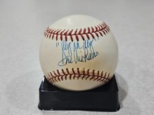 Dave Niehaus My Oh My Signed Autographed OMLB Baseball Mariners Beckett BAS HOF