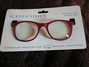 ICU Eyewear Screen Vision Glasses Filter Blue Light 100% UVA/UVB Protection - Picture 1 of 2