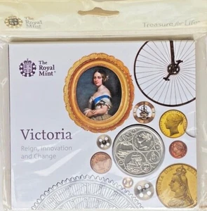 Queen Victoria Reign, Innovation & Change 2019 UK £5 Brilliant Uncirculated Coin - Picture 1 of 2
