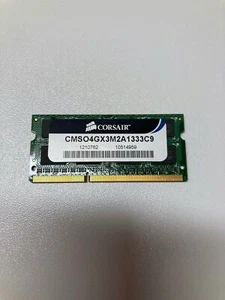 Mac RAM Apple Corsair Arbeitsspeicher 2GB PC3-10600 DDR3 SO-Dimm 1333 MHz - Bild 1 von 2