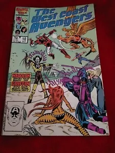 Marvels West Coast Avengers #10 1986 - Picture 1 of 3