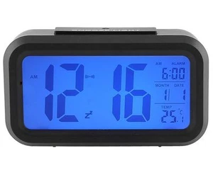 LCD Screen Optically Controlled Liquid Crystal Device Alarm Clock Time Calendar - Picture 1 of 5