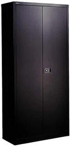  BISLEY-Aktenschrank, Flügeltüren-Stahlschrank. NEU! Farbe Schwarz. Frachtfrei! - Bild 1 von 3