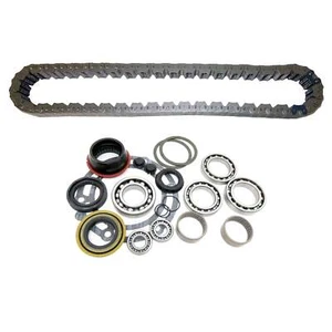 Early Magna MP3024HD NQH Transfer Case Rebuild Kit w/ Bearings Gasket Seal Chain - Picture 1 of 3