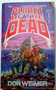 vntg 1988 Don Wismer pbo PLANET OF THE DEAD drug smuggling zombie aliens - Picture 1 of 5