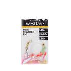 New Westlake 5 Pnk Flash Feather Rig 2/0