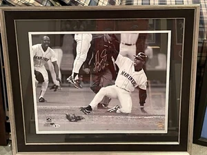 Griffey Jr 2016 HOF Autographed With “HOF 16” Inscription Aprox. 36” X 24” Cert. - Picture 1 of 7