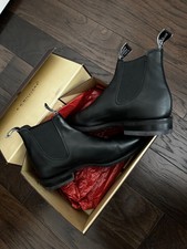 R.M. Williams Black Comfort Craftsman Chelsea Boots Size 9F AU US 10