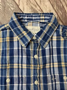 Ralph Lauren Denim & Supply Plaid Men's Small Short Sleeve Button Down Up Shirt - Picture 1 of 10