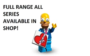 Lego Date Night Homer Los Simpson Serie 2 Sin Abrir Nuevo Sellado de Fábrica - Imagen 1 de 2