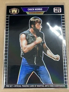 Chuck Norris 2024 Leaf Pro Set Black Refractor Parallel #1/2 PSB-12 - Picture 1 of 4