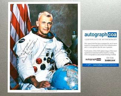 BRUCE McCANDLESS (†2017) Astronaut signed NASA-Autogrammkarte 20x25 COA ACOA - Bild 1 von 2