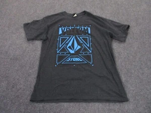 Vintage Volcom Shirt Adult L Gray Graphic Skate Stone Outdoors Logo Y2K Mens - Picture 1 of 10