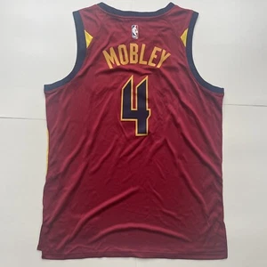 Evan Mobley Heat Pressed Cleveland Cavaliers Jersey Mens Size 52 XL NBA - Picture 1 of 6